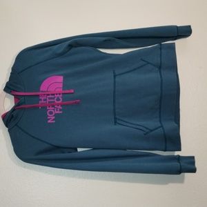 The North Face Teal Hoodie | M